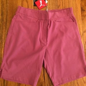 Puma men’s tech shorts with tag attached